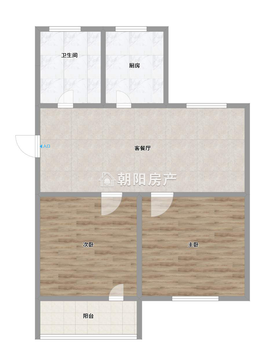 李咀孜富贵楼 88平 南向两室 采光好 交通便利