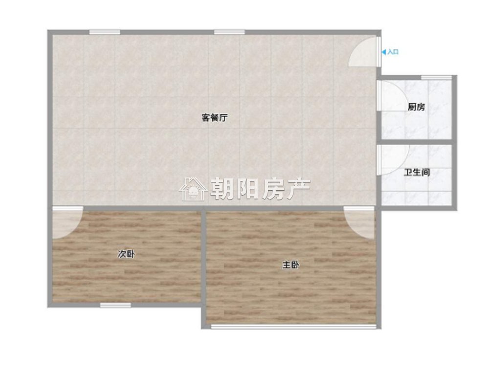 锦绣广场 130平 朝南两室两厅 交通便利 单价仅2903元