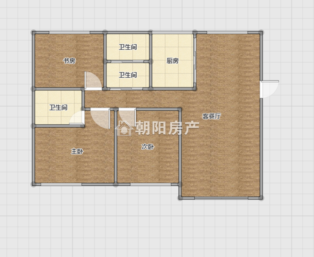 半山家园一期 146平 南向精装三室 6556元/平 学区房