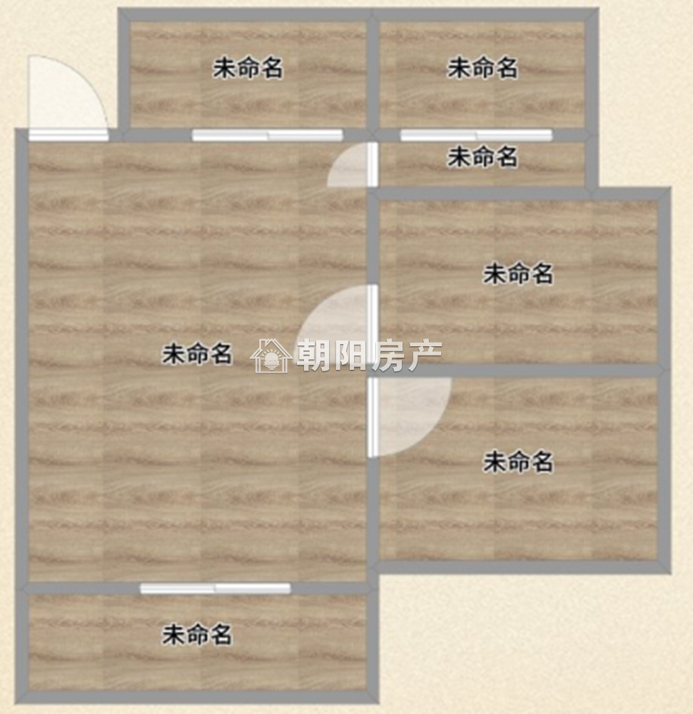 金丰易居二期 77平 精装两室 采光好交通便利