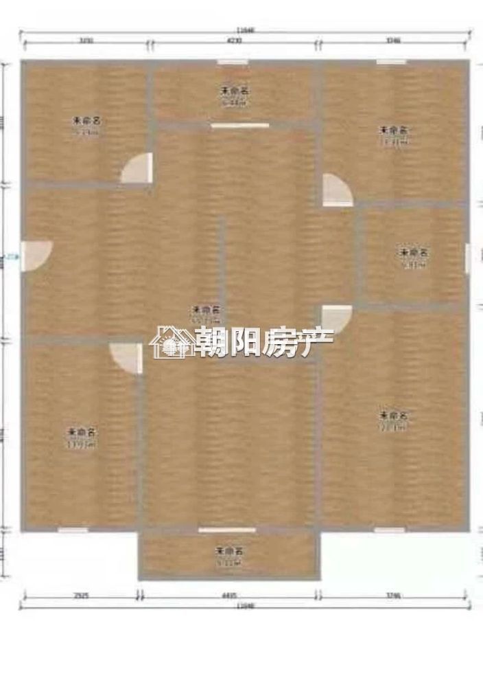 御景学府 142平 南北通透四室 交通便利 毛坯