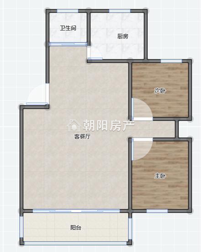 香榭华都东区 87平 精装南向两居 满两年 交通便利