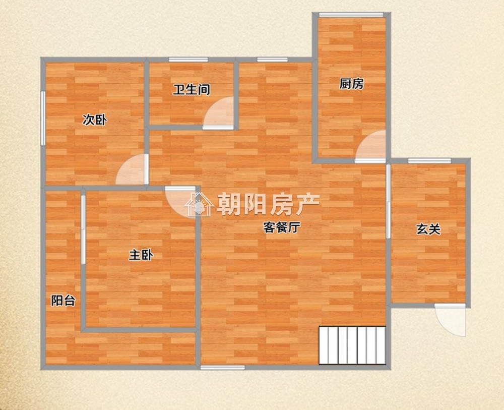 松石居 152平 南向五室二厅 满五唯一 精装学区房