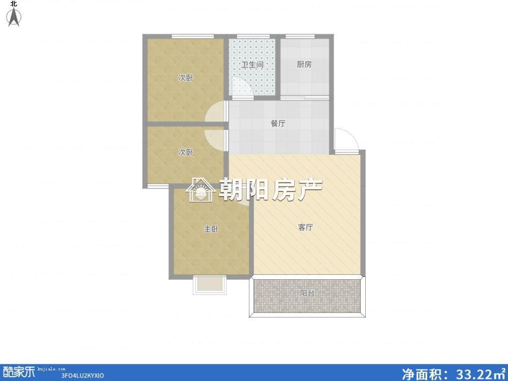 楚都小区一期 108平 南向三室 交通便利 学区房 配套齐全