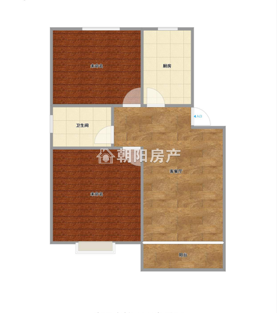 现代汉城 96平 精装两室 满两年 学区房 独家房源