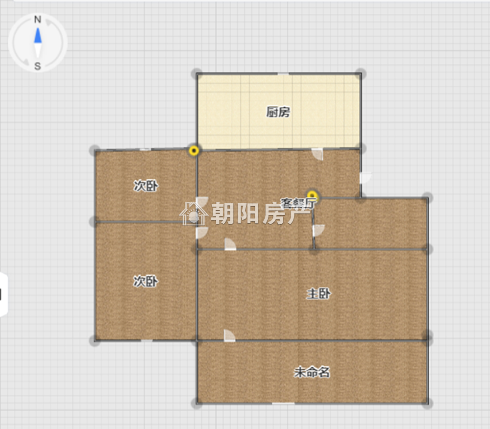 前锋一村 56平 南向两室 简装 学区房 随时看房