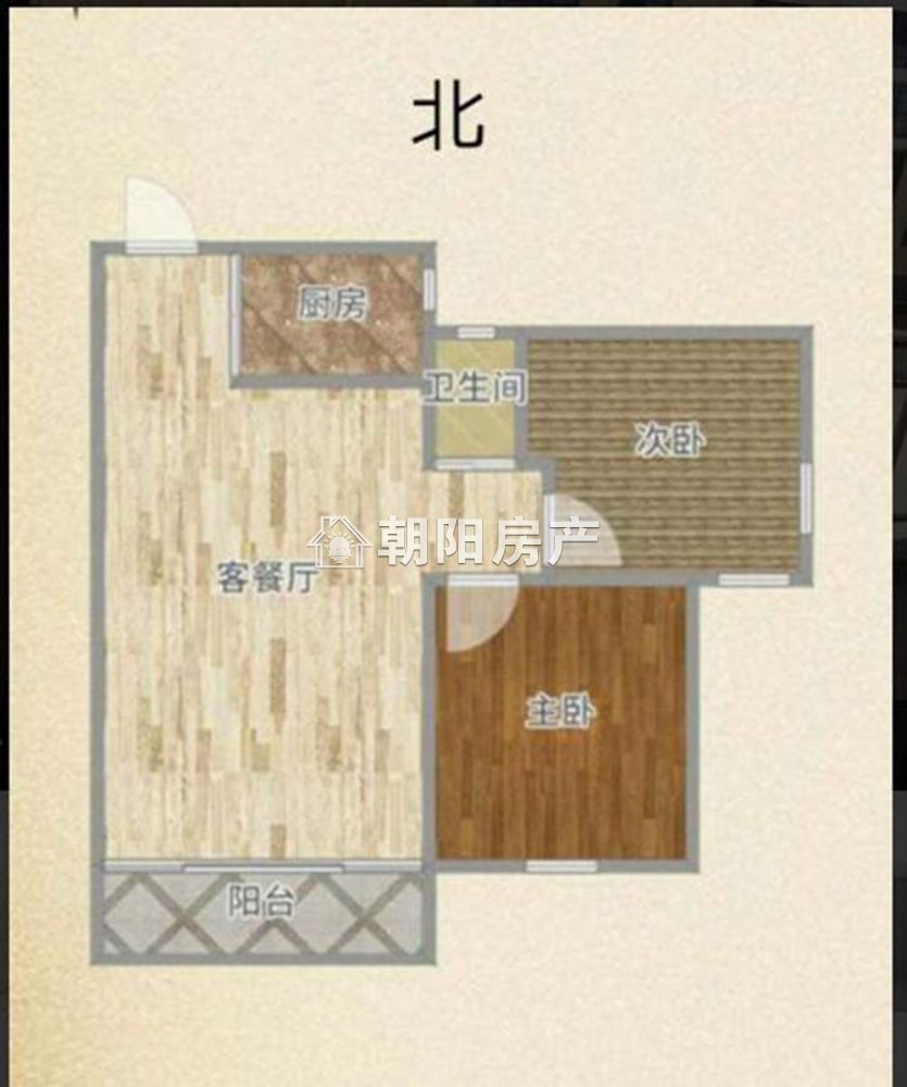 中环国际广场仕府 87平 精装两室 南向采光好 交通便利