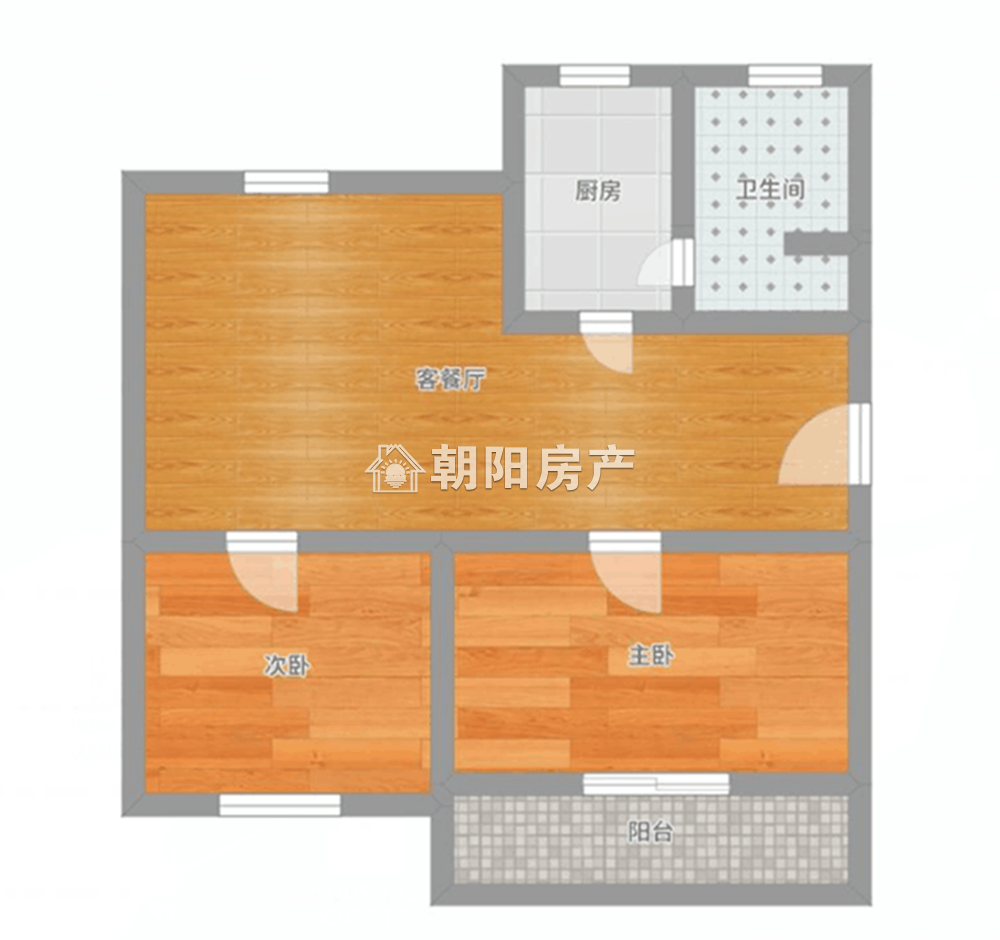 兰亭小区 69平 朝南精装两居 满两年 学区房 2681元/平