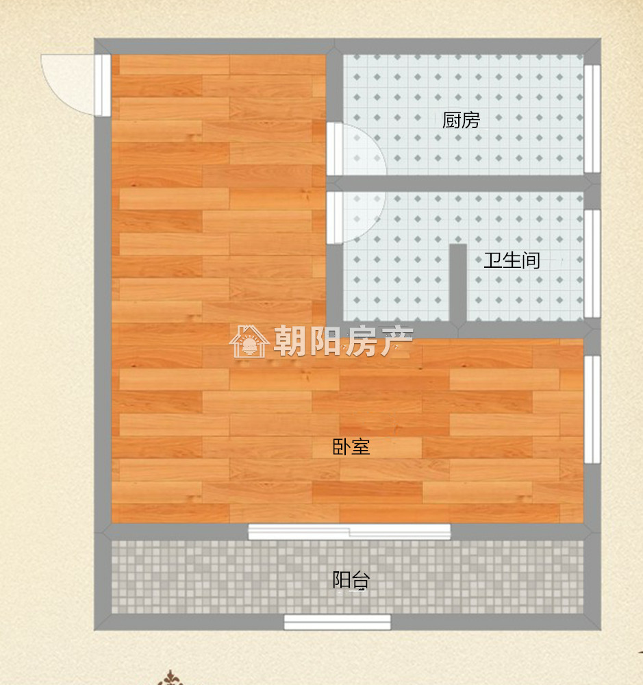 万茂华府 59平 东向一室 学区房 交通便利