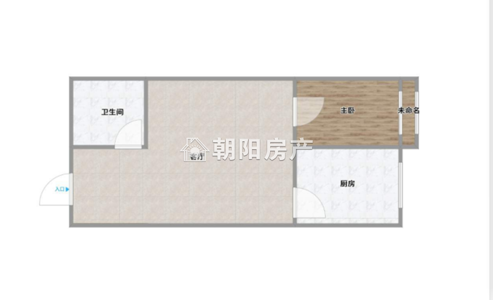 翰林锦城 45平 精装一室 交通便利 采光好