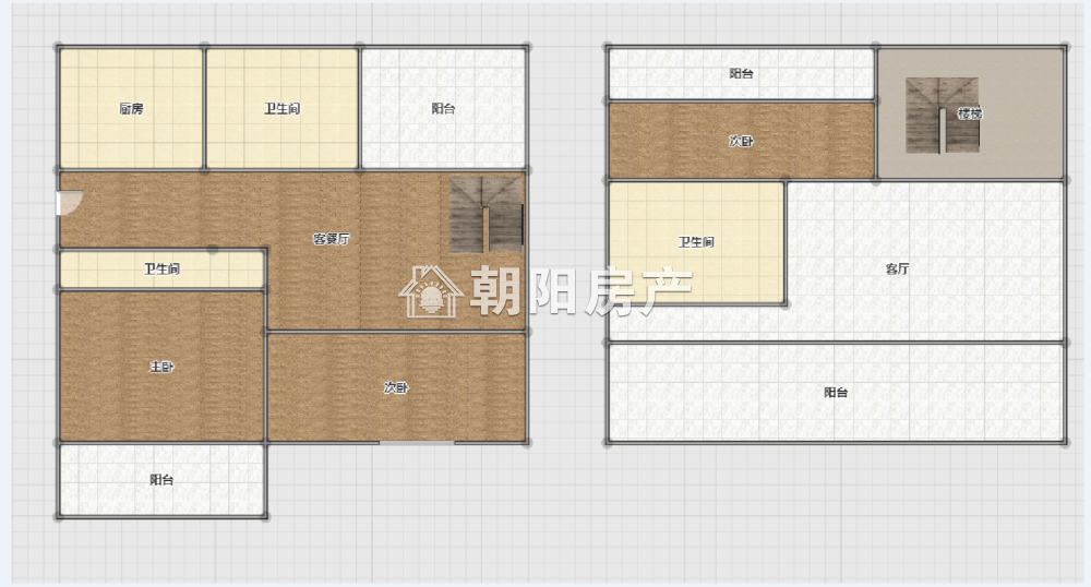东城国际 134平 朝南三室 2575元/平 交通便利