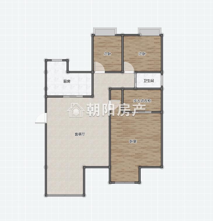 淮河新城二期 135平 精装南向三室 满两年 学区房