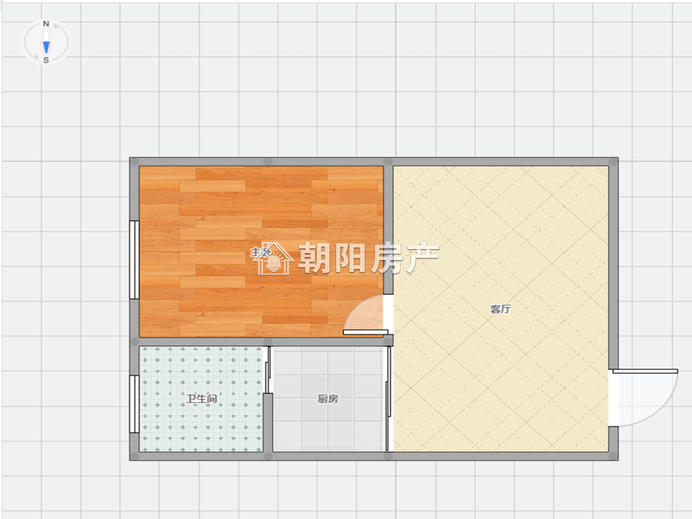 万茂华府 43平 精装一室 交通便利 随时看房