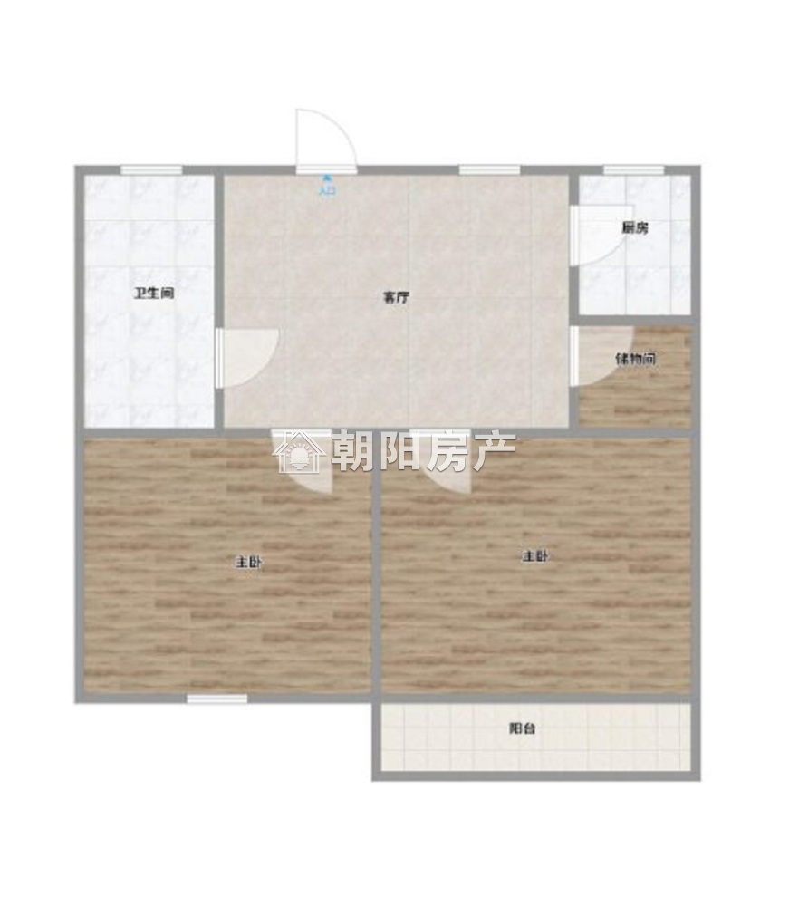二汽新村一区 60平 南向两居 免税满二 单价2605元/平