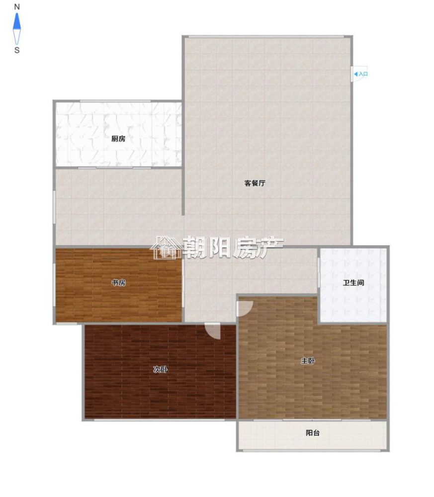 金地月伴湾 111平 南向三居 学区房满两年