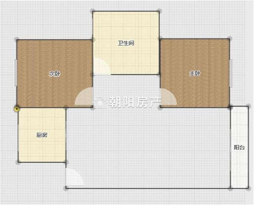 勘探村 103平 南向两室 学区房 满两年 3398元/平
