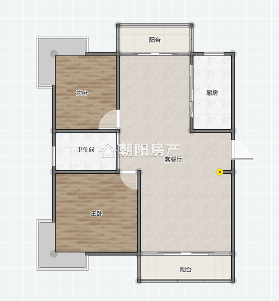 春晓名城 100平 南向精装两居 交通便利 学区房