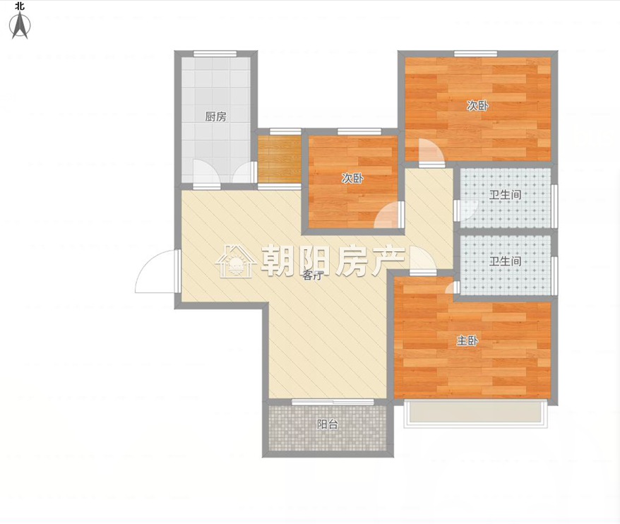 恒大绿洲 119平 南向精装三室 学区房 随时看房