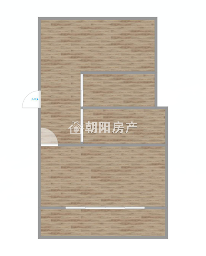 晟地绿园 52平 精装南向一室一厅 学区房 免税 随时看房