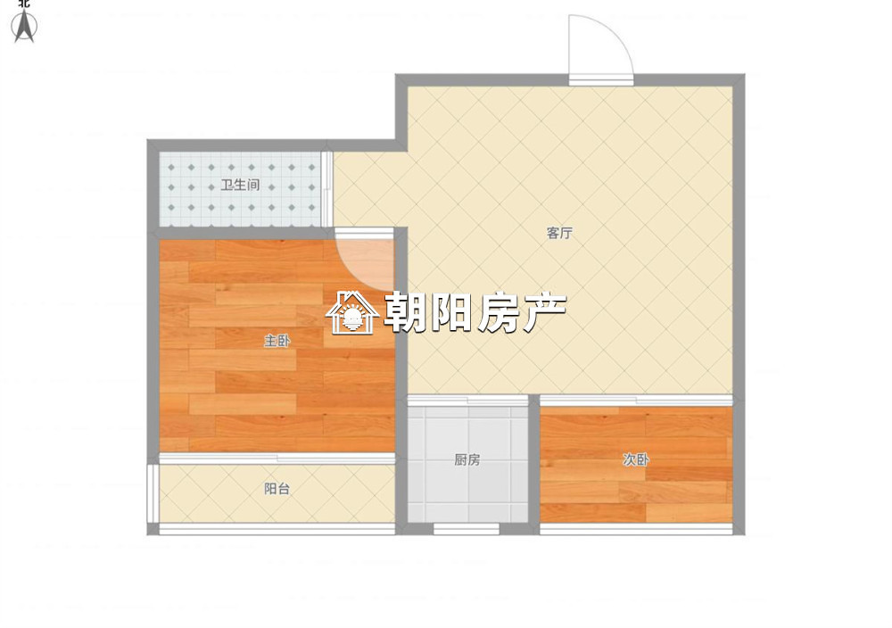金地月伴湾一区 67平 南向精装两居 免税高楼层
