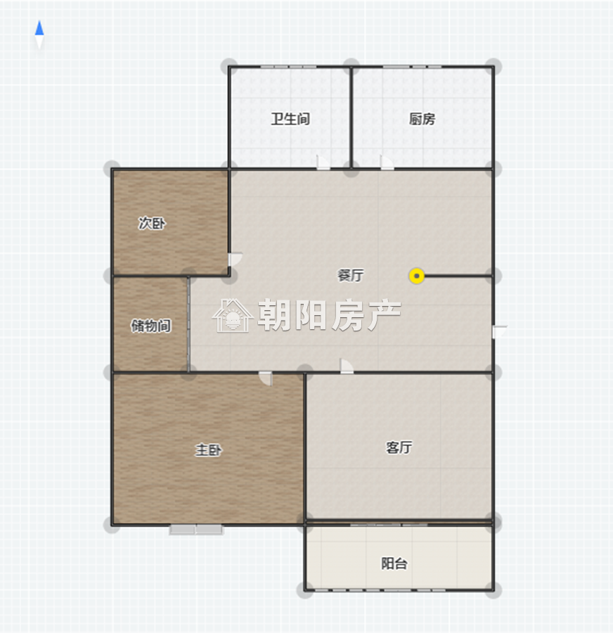 金茂阳光花园 90平 南向精装两居 学区房 交通便利