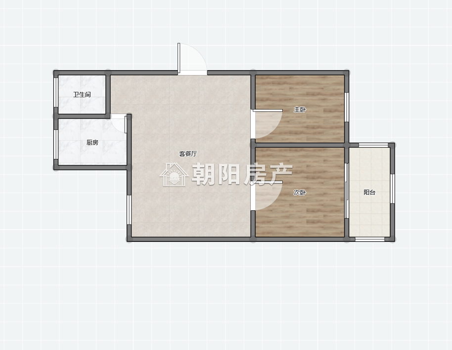 老一处 63平 南向两居 学区房 交通便利