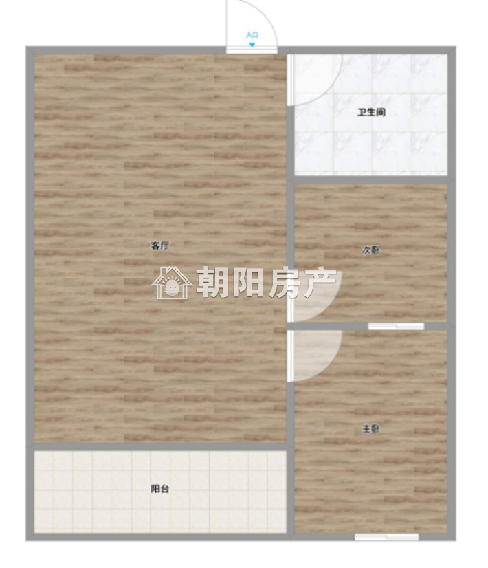 龙湖中心 75平 朝南精装一居 学区房 随时看房