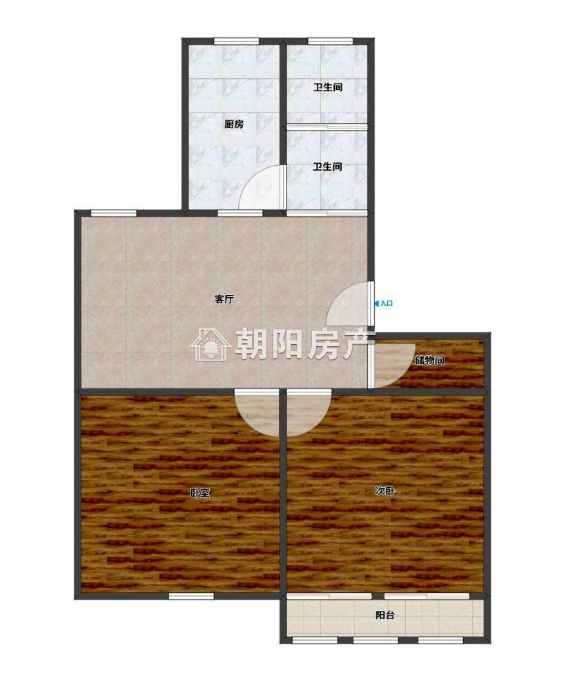安化村 70平 南向两室一厅 满五唯一 免税学区房 单价1714元