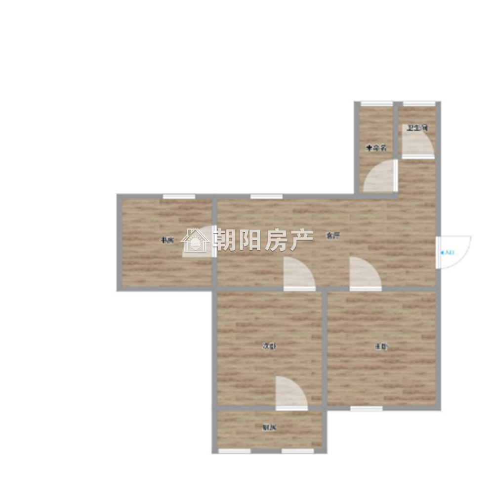 煤气公司光明楼 73平 南向精装三室 满两年 交通便利