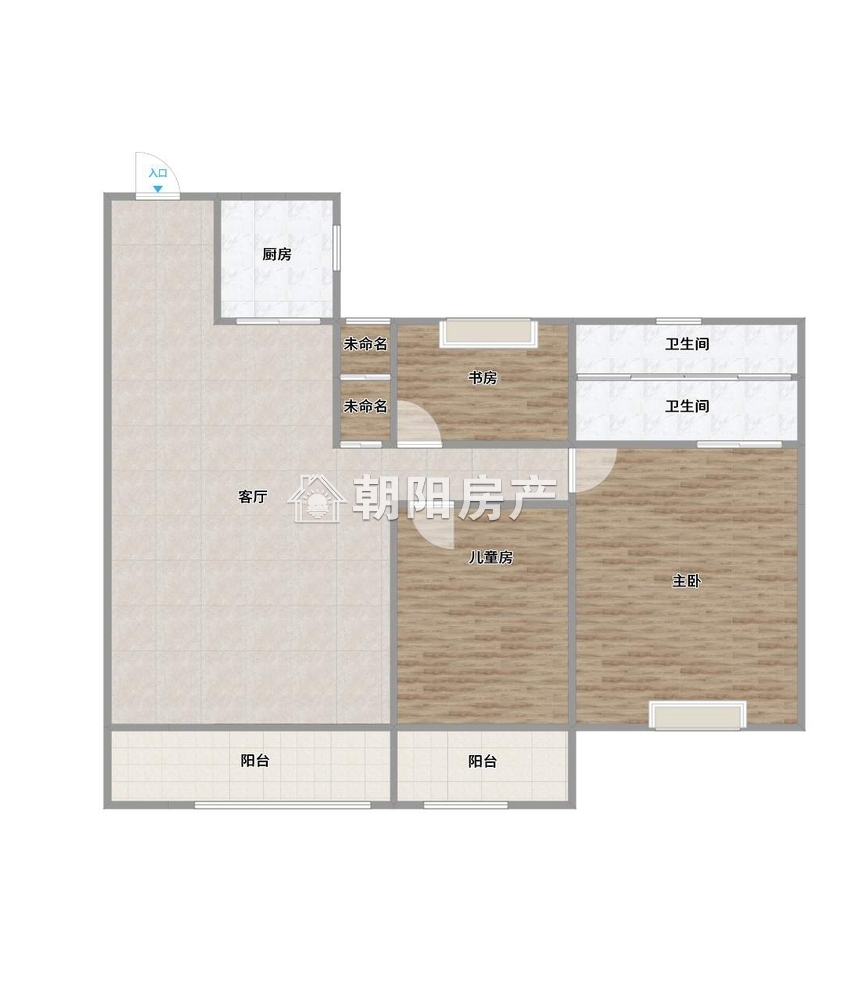 山南碧桂园 126平 朝南三室精装 5555元/平 学区交通便利