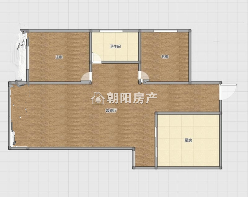 龙湖路一号87平 南北通透两室 交通便利满两年