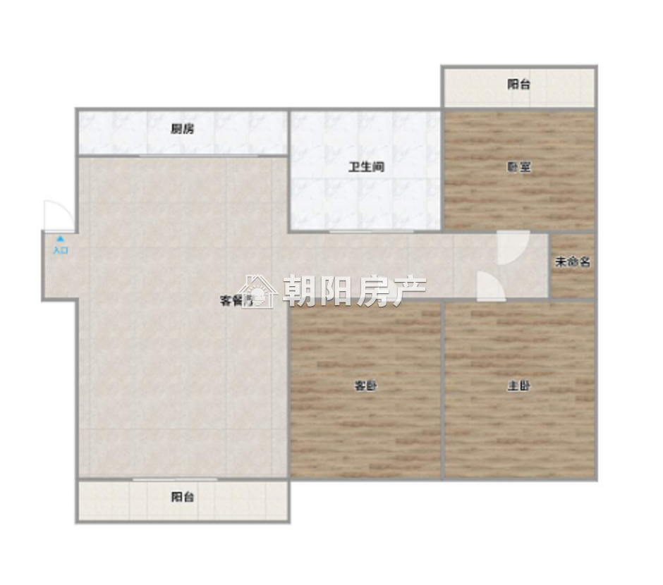 银鹭万树城 118平 南向三室二厅 采光好 交通便利 随时看房