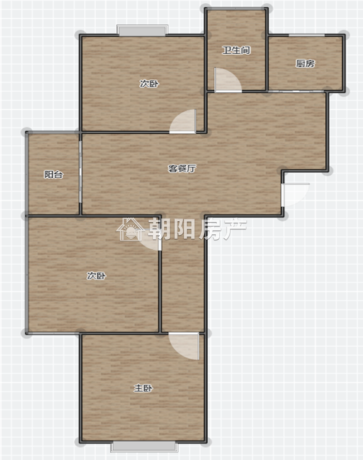 龙泉御景 116平 南向三室 满两年 简装