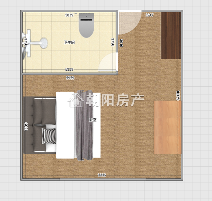 万佳酒店 22平 北向一室 满两年 配套齐全