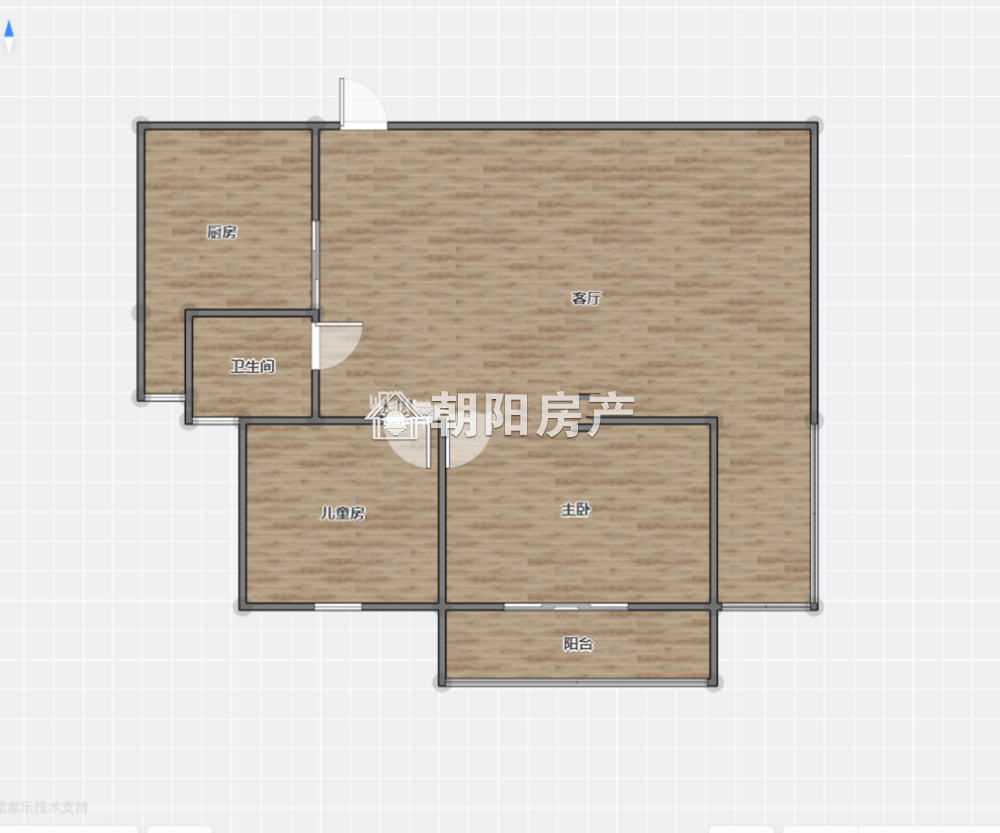 馨雅苑 80平 南向两室两厅 交通便利购物便捷 毛坯自由装修