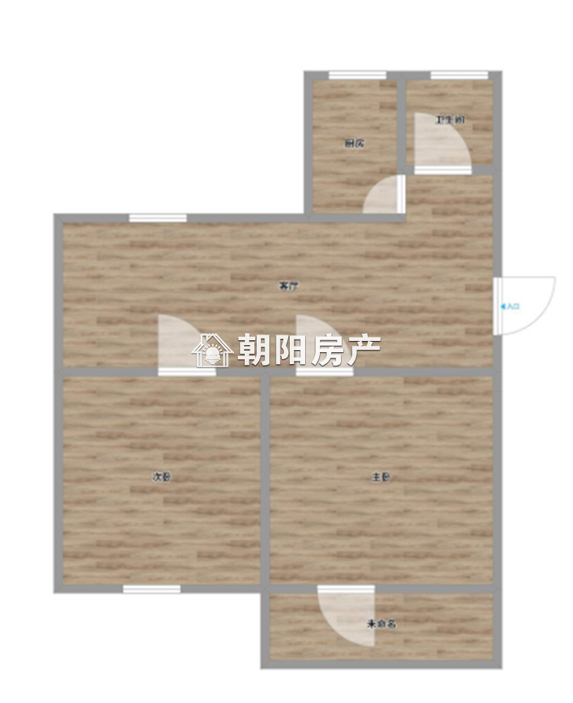 淮橡新村 61平 朝南两室 交通便利 学区房 满两年