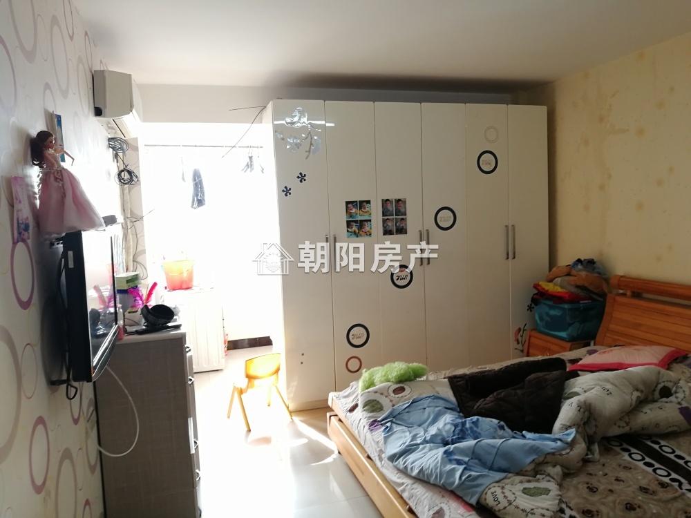朝阳菜市场 55平 精装朝南一居 学区房 采光好