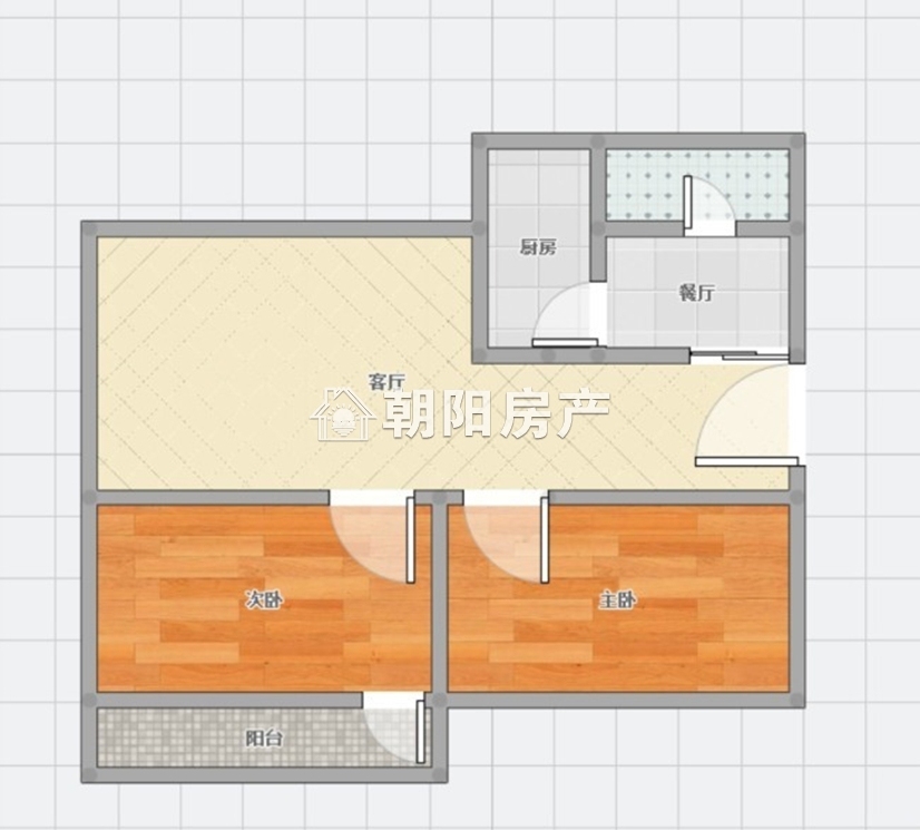 龙湖南路小刘庄 81平 南向两居 简装 单价2322元 交通便利