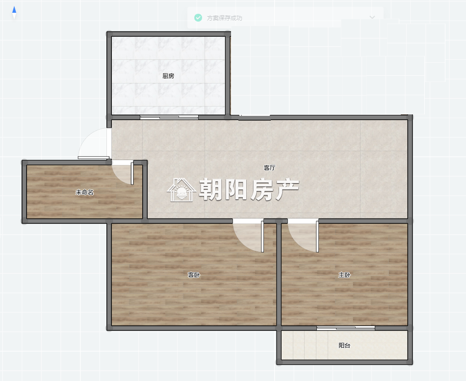 香港街 69平 南向两室一厅 满五唯一 免税学区房