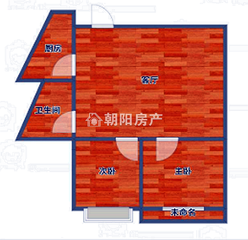 云景豪庭 90平 精装南向两居 单价4533元 学区交通便利