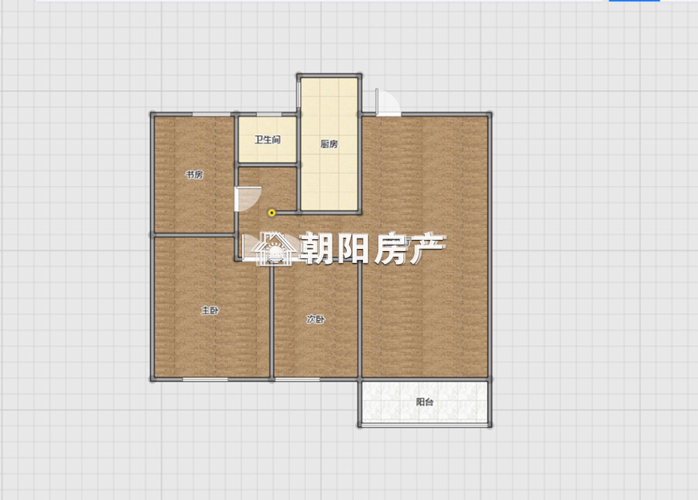 万茂华府 96平 南向三室二厅 毛坯高楼层 交通便利配套齐全