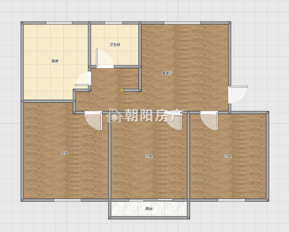 龙湖小区 85平 三室两厅 精装 满两年 学区房 单价3294元/平