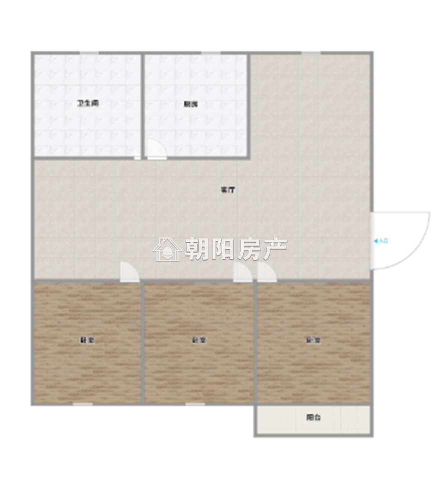 裕安三村 123平 南向三室二厅 精装 满两年 学区房
