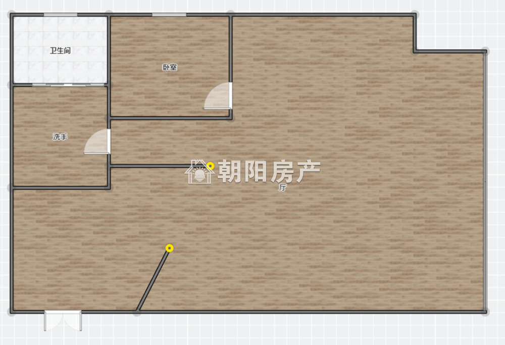 龙湖路一号 97平 东向两室两厅 简装 学区房 交通便利