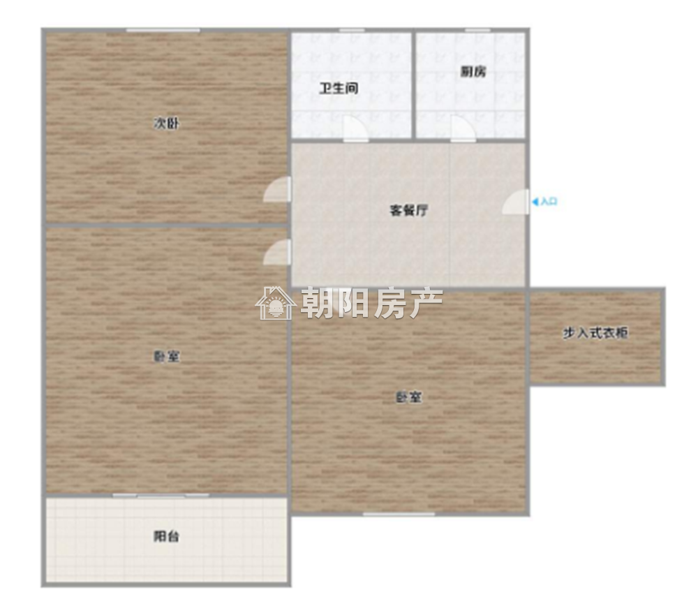 前锋一村 74平 南向三室一厅 采光好 配套齐全 随时看房