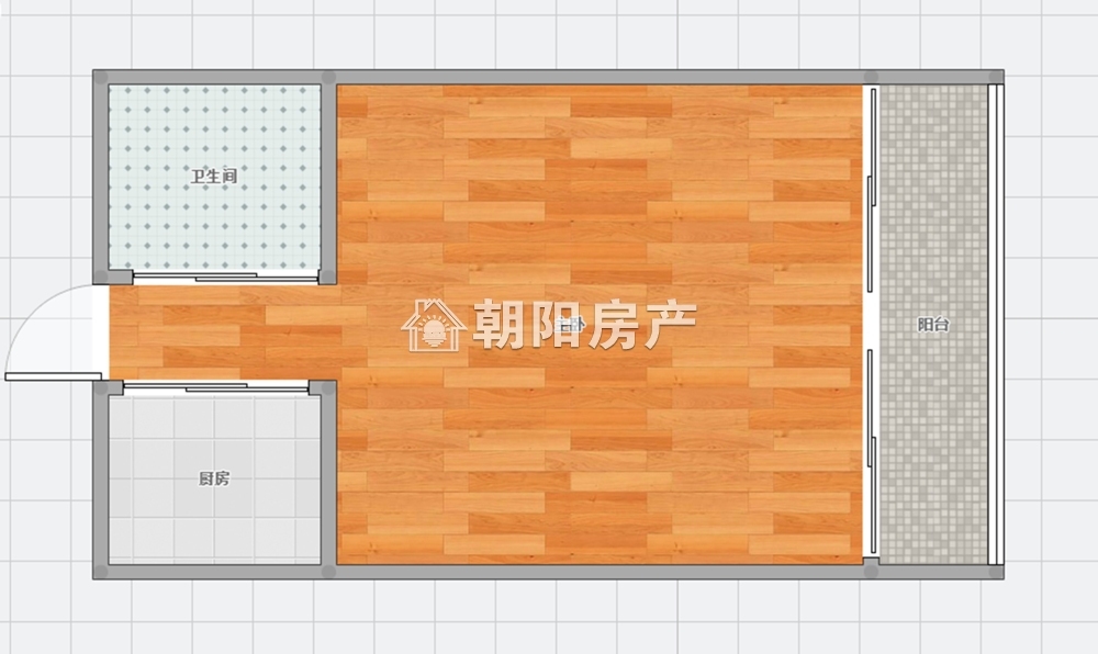 中环国际广场荣府 30平 东向一室一厅 交通便利 学区房