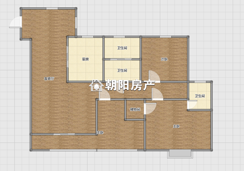 力达明和绿洲 166平 南向三室二厅 精装 满两年 学区房
