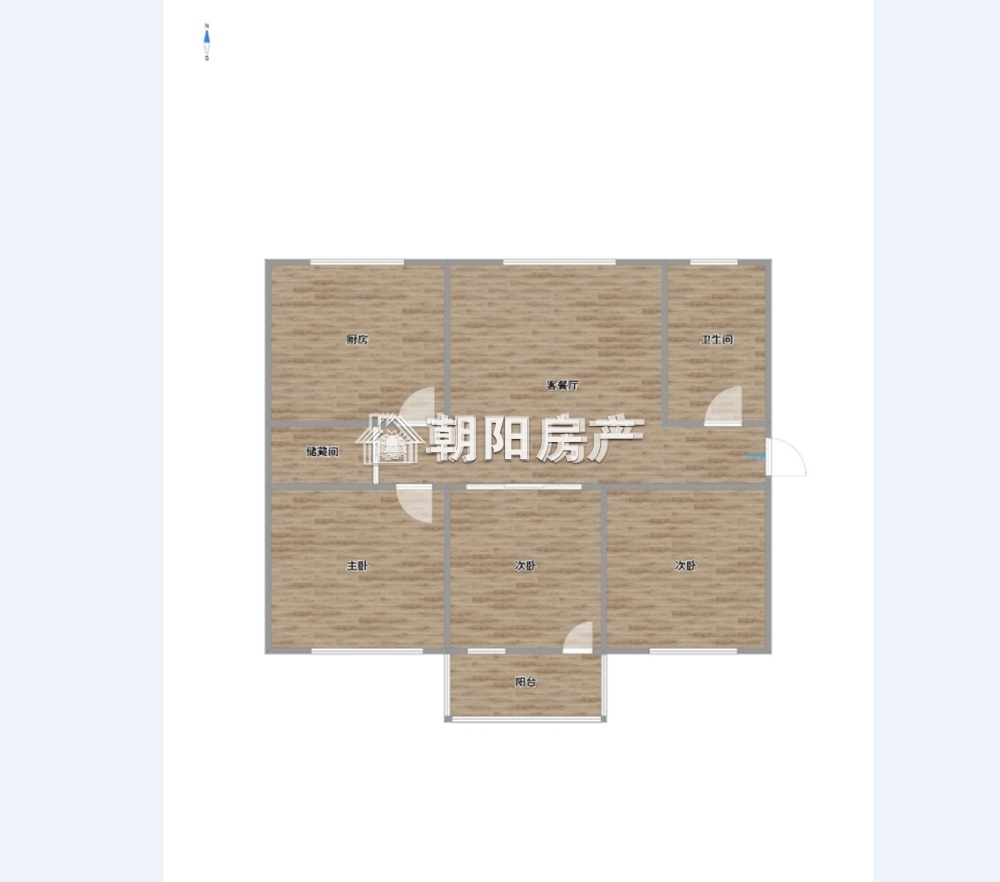 柏园南村一期 87平 南向三室 满五唯一 学区房 采光好