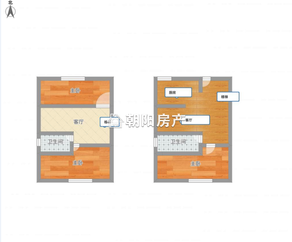 D壹街区 58平 南向两室两厅 精装 满两年 学区房 交通便利