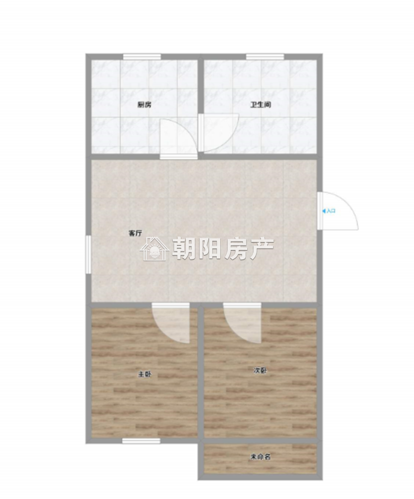 申欣苑 90平 南向两室两厅 简装采光好 学区房随时看房